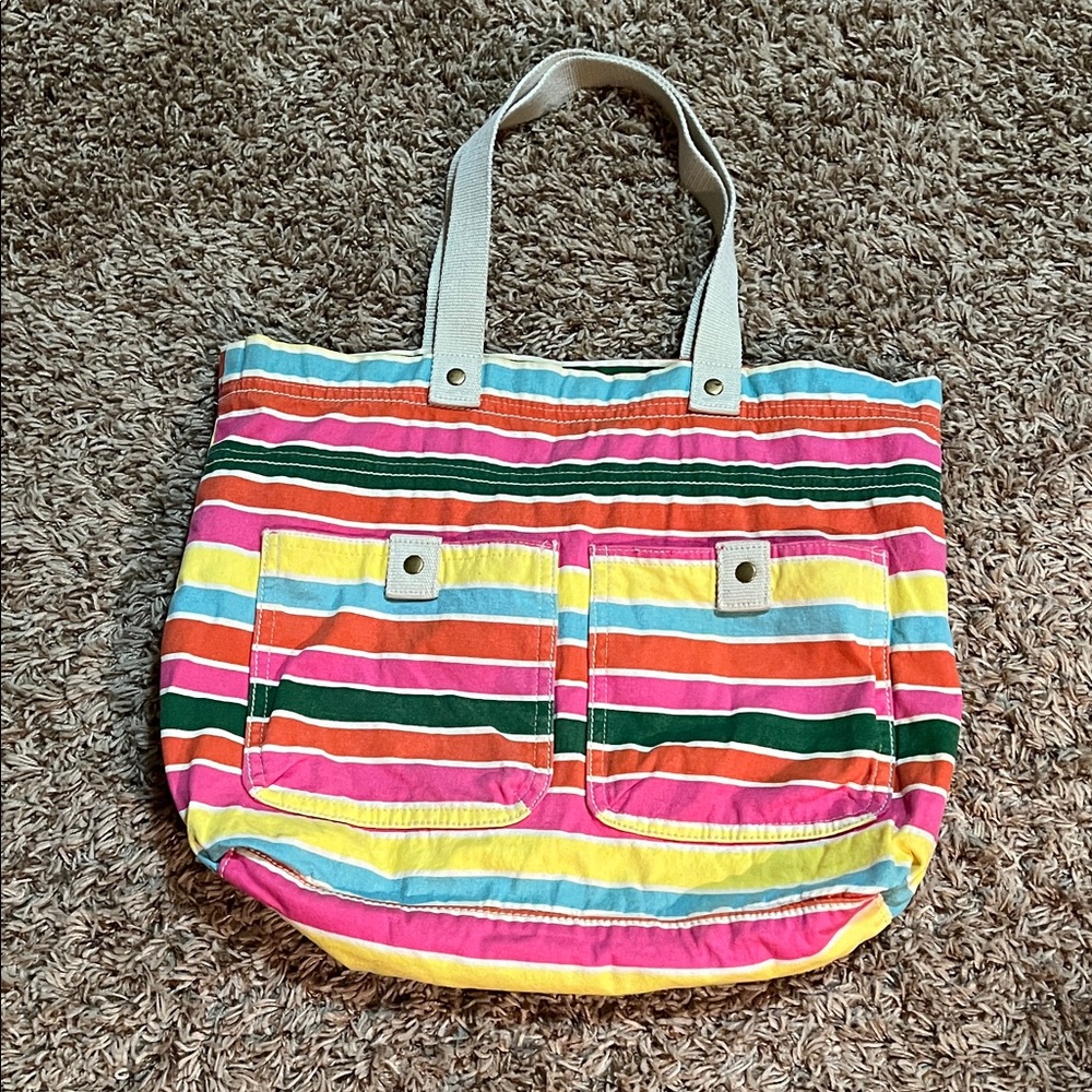 Mossimo Supply Co. Multicolor Striped Tote